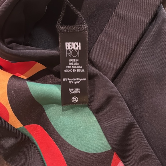 Beach Riot Multicolor Swim Top - Picture 4 of 4